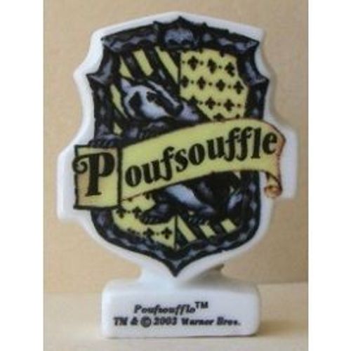 Fève Harry Potter Blason Poufsouffle Objets à collectionner Rakuten