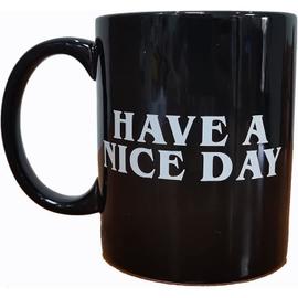 FGF Tasse à café avec doigt d'honneur et inscription « Have a Nice