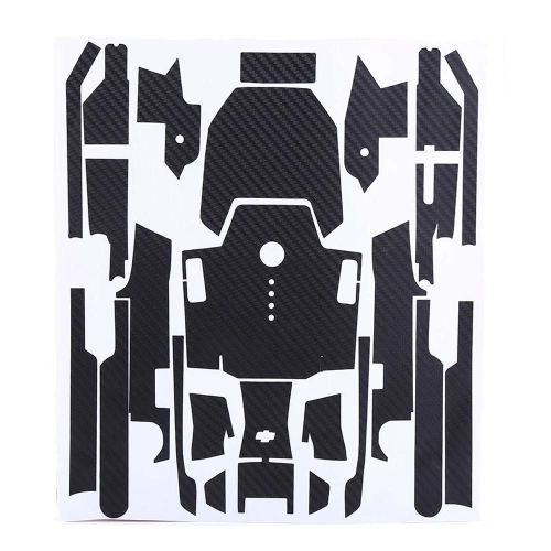 Fibre De Carbone Autocollant Wrap Autocollant Skin Rc Accessoire Pour Dji Mavic Pro Drone & Controller Noir