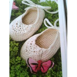 Fiche De Tricot Chaussons Bebe Raffine Rakuten