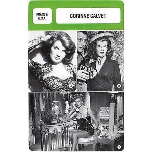 Fiche Monsieur Cinema Corinne Calvet