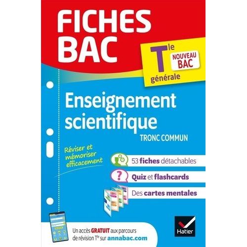 Enseignement Scientifique Tle Tronc Commun    Format Poche 