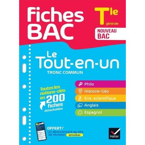 Le Tout-En-Un Tle Gnrale    Format Beau livre 