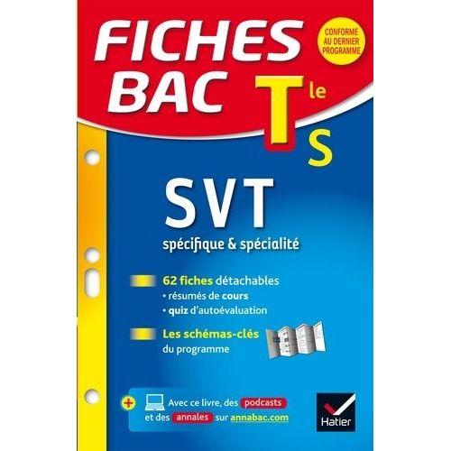 Svt Tle S Spcifique & Spcialit    Format Broch 