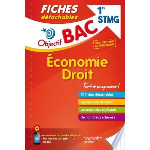 Economie Droit 1re Stmg   de Jaillot Marc  Format Poche 