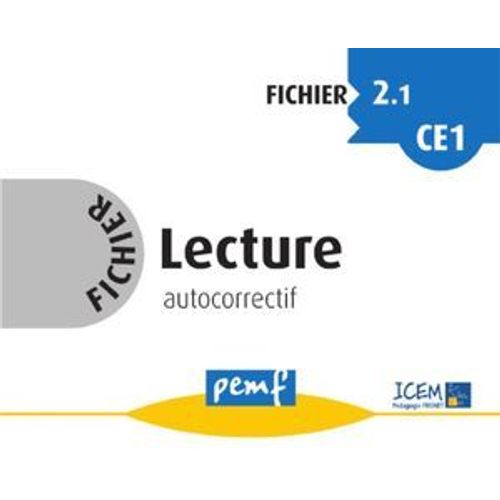 Fichier Lecture 2.1 Ce1 - Fiches Elves  