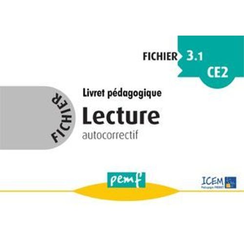 Fichier Lecture 3.1 Ce2 - Livret Pdagogique  