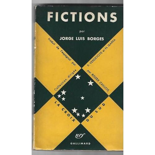 Fictions Jorge Luis Borges Edition Originale La Croix Du Sud 1951   