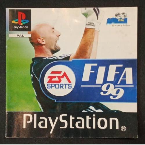 Fifa 99 - Notice Officielle - Sony Playstation 1 - Ps1