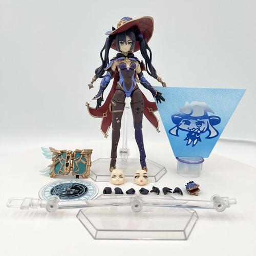 Figma Genshin Impact Anime Action Figure Mona Collecemballages Model ...