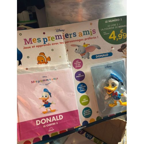 Figurine + Livre Donald N 2 Mes Premiersamis Disney Altaya