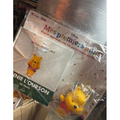 Figurine + Livre Winnie L'Ourson N 5mes Premiers Amis Disney Altaya