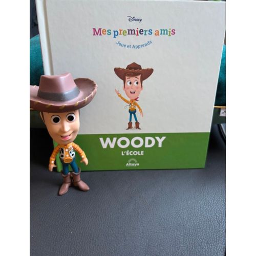 Figurine + Livre Woody N 17 Mespremiers Amis Disney Altaya