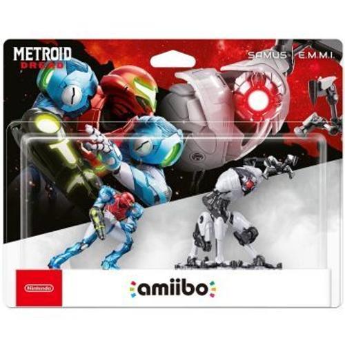 Figurine Amiibo Metroid Dread Samus Et E.M.M.I