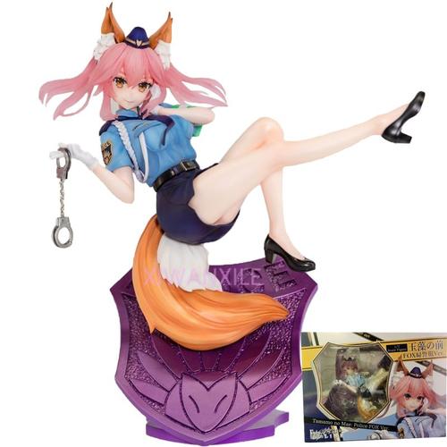 Figurine D'anime Fate/Extella Link Pour Adultes 25cm Tamamo No Mae Police Fox Fate Caster/Lancer Modle Butter Toys