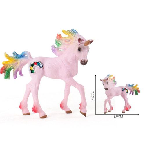 Figurine De Cheval Volant En Forme De Mouton Ou De Cerf, Simulation Colore, Jouets ducatifs Pour Enfants