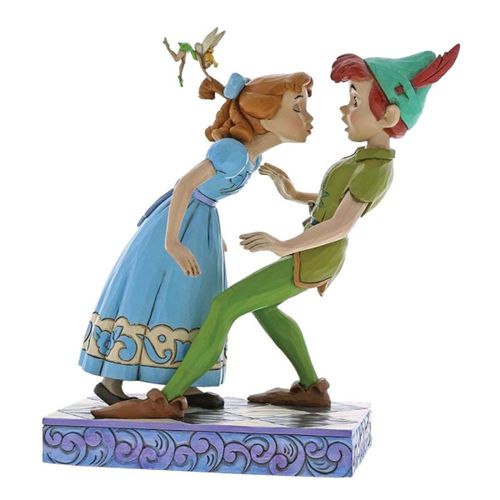 Figurine De Collection Peter Pan Et Wendy