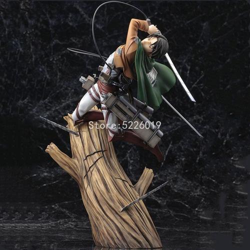 Figurine De Dessin Animé L'attaque Des Titans Levi Ackerman Jouets De ...