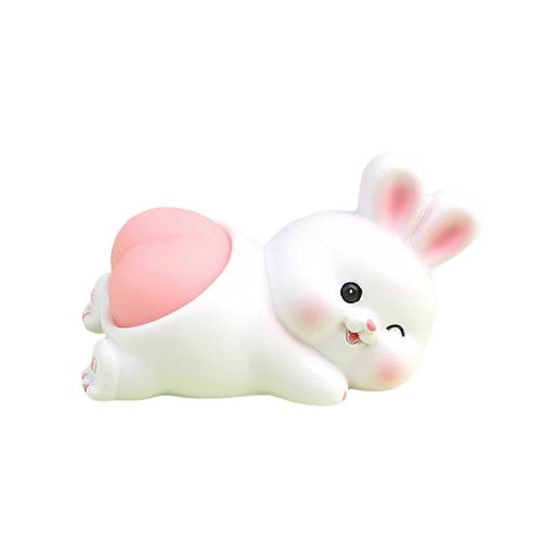 Figurine de dessin anim mignon Panda Lapin Piggy Chaton Amnagement paysager Poupe Soft Butt Dcompression Jouet Rsine Animal Figure Poupe Modle Jouet Ornement Kid Toy Cadeau
