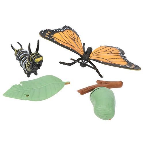 Figurine De La Ferme En Forme De Papillon, 4 Pices, Cycle De Croissance, Modle De Ferme, Ensemble De Jouets De Simulation Pour Enfants, ducation Prcoce