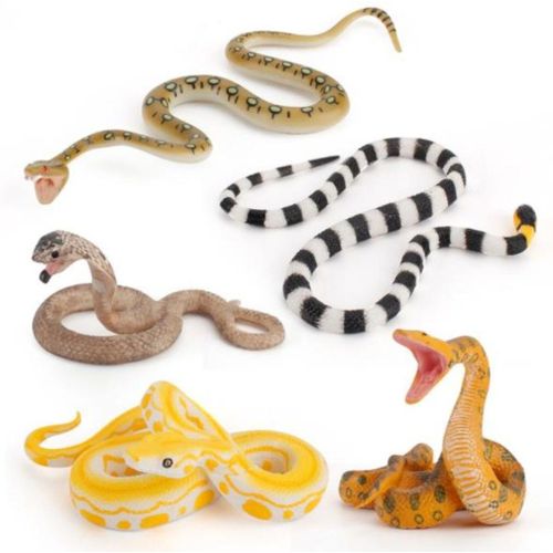 Figurine De Serpent, Cobra, Python Vert, Jouet En Plastique, Modle Animal, Une Pice, Jouets Chauds, Cadeau Pour Enfants, Nouveaut