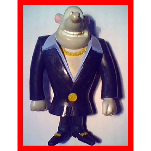 Figurine  De Whitey Le Rat - Souris City