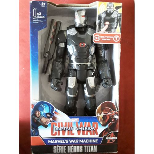 Figurine Electronique 30 Cm Civil War : Marvel's War Machine Serie Heros Titan