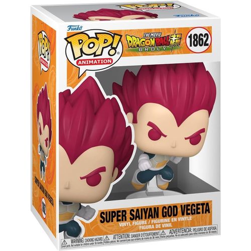 Figurine Funko Pop Animation Dragon Ball Super Broly Super Saiyen God Vegeta