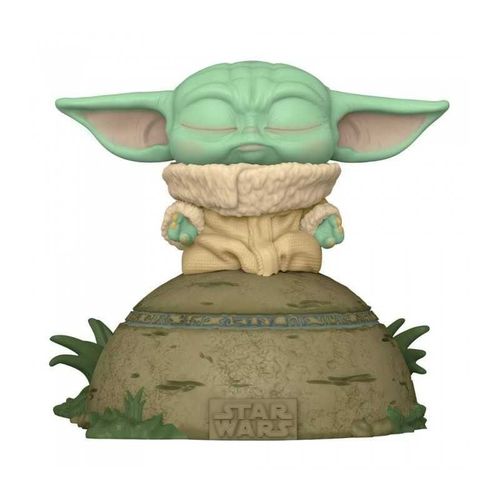 Figurine Funko Pop! Deluxe : Mandalorian - The Child Using The Force(Sfx)