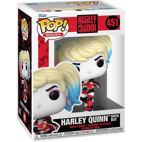 Figurine Funko Pop - Harley Quinn [Dc] N451 - Harley Quinn Avec Batte (65614)