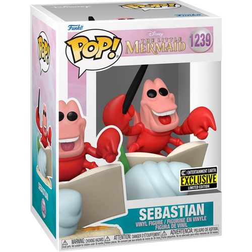 Figurine Funko Pop - La Petite Sirne [Disney] N1239 - Sebastien (66828)