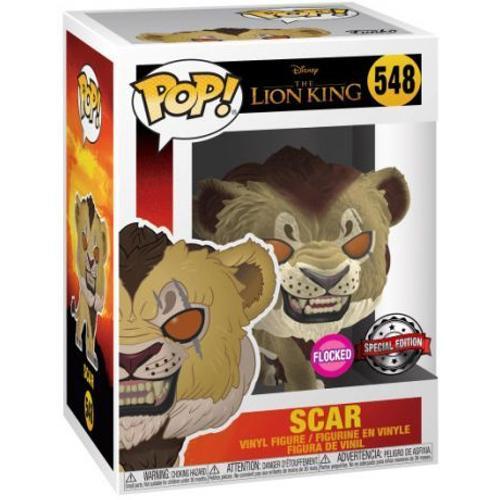 Figurine Funko Pop - Le Roi Lion 2019 [Disney] N548 - Scar - Floqu (40697)
