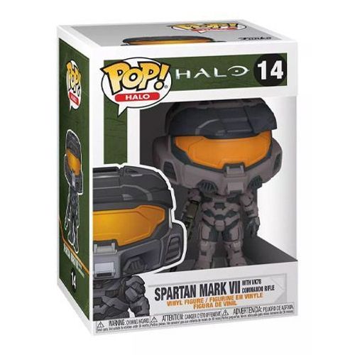 Figurine Funko Pop - Mark Vii Avec Commando Rifle - Halo Infinite (14) - Pop Games - Fu51103