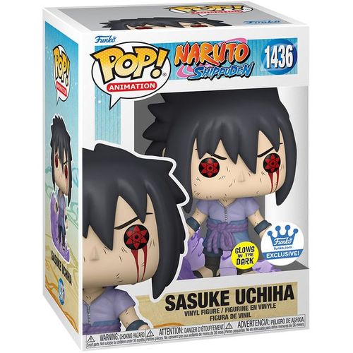 Figurine Funko Pop - Naruto N1436 - Sasuke Uchiwa - Glow In The Dark (74368)