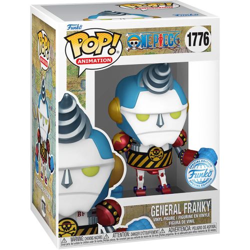 Figurine Funko Pop - One Piece N1776 - General Franky [Avec Chase] (82823)