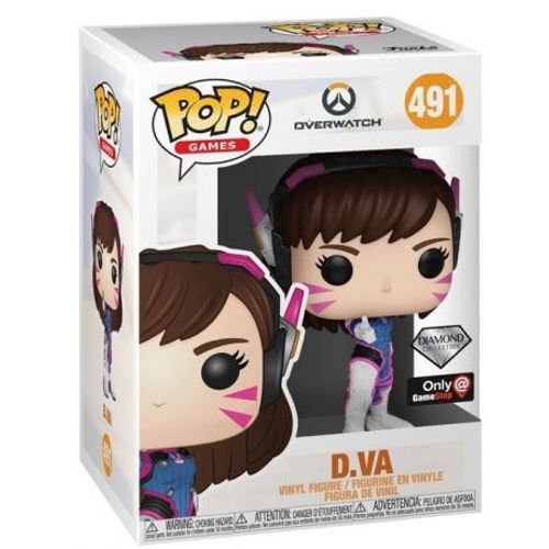 Figurine Funko Pop - Overwatch N491 - D.Va Diamant (46056)