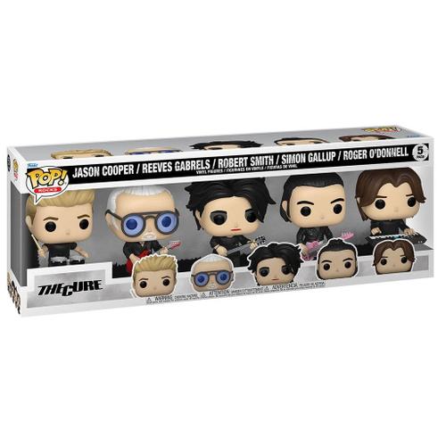 Figurine Funko Pop - The Cure - Jason Cooper / Reeves Gabrels / Robert Smith / Simon Gallup / Roger O'donnell (59390)