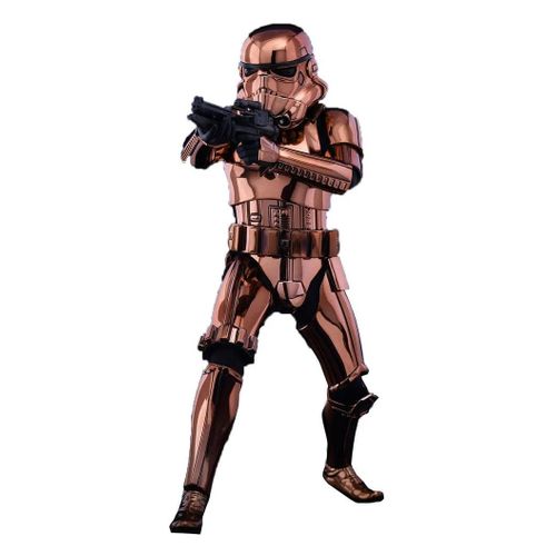 Figurine Hot Toys Mms330 - Star Wars - Stormtrooper Copper Chrome Version