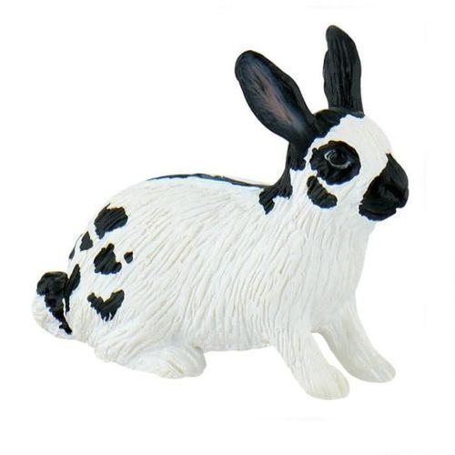 Animaux Figurine Livre Noir Et Blanc - 6 Cm