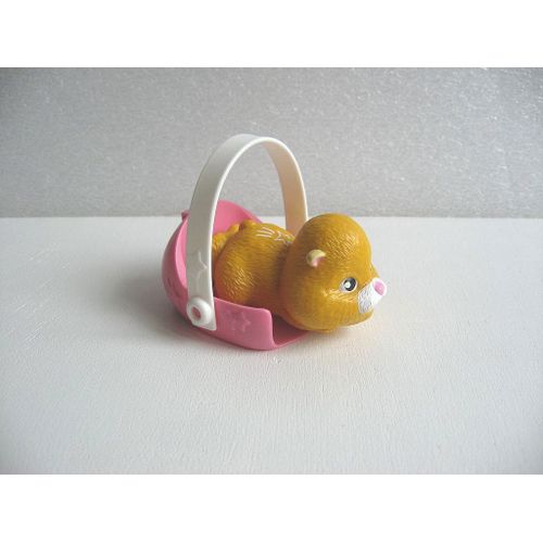 Figurine Roulante Zhu Zhu Pets Avec Lanceur Panier Happy Meal Mac Do 2012 Figure