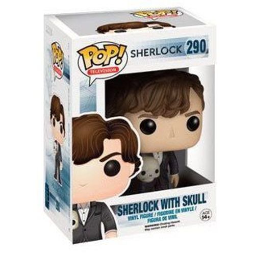 Figurine Funko Pop - Sherlock N290 - Sherlock Holmes Avec Crne (06178)