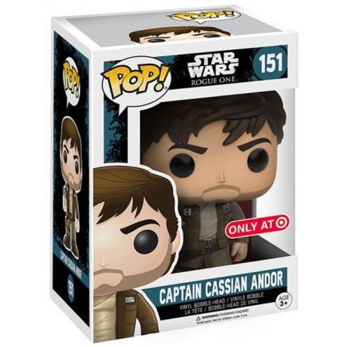 Figurine Pop - Star Wars Rogue One - Cassian Andor Brown Jacket - Funko Pop N151