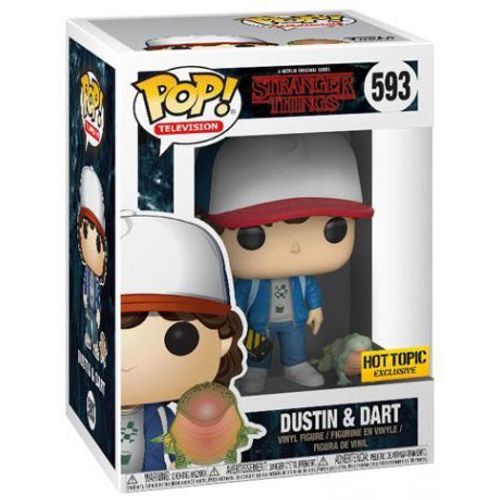 Figurine Pop - Stranger Things - Dustin With Dart - Funko Pop