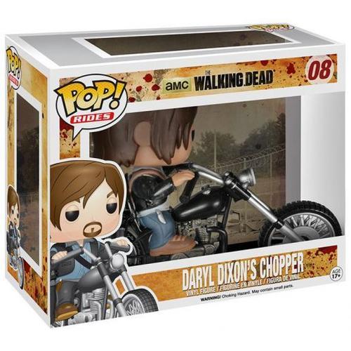 Figurine Pop - The Walking Dead - Daryl Dixon Avec Moto - Funko Pop