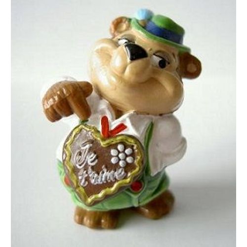 Figurine Thomas Mour - Srie Les Ours Bavarois  La Foire (Kinder 1999)