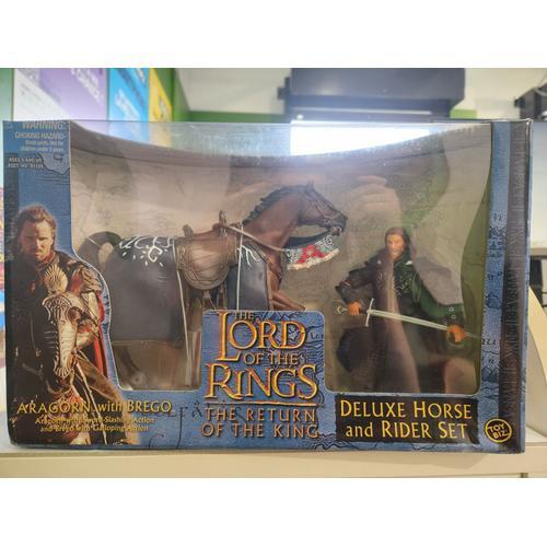 Figurine Toybiz Le Seigneur Des Anneaux - Aragorn With Brego - The Return Of The King