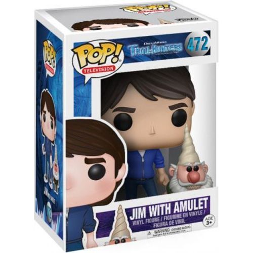 Figurine Pop - Trollhunters - Jim Amulet - Funko Pop