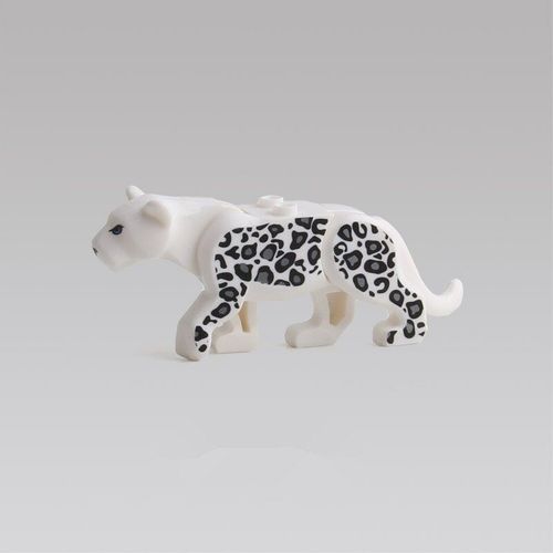 Figurines De Crocodile Puma Concolor, Panthre, Vache, Requin, Blocs De Construction, Modle, Accessoire, Jouets ducatifs Pour Enfants