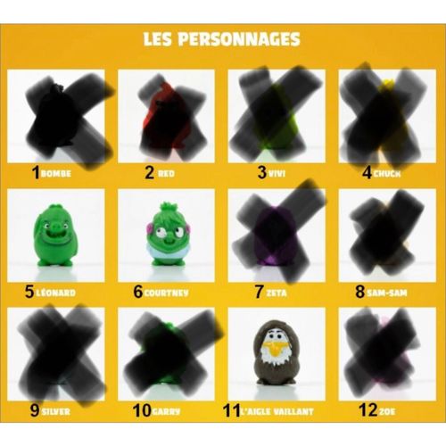 Figurines Et Costumes Angry Birds (Cora Et Match 2020)