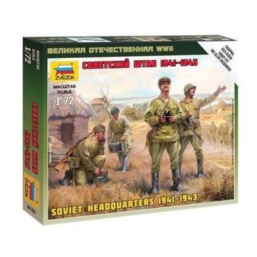 Figurines Militaires : Etat-Major Sovitique